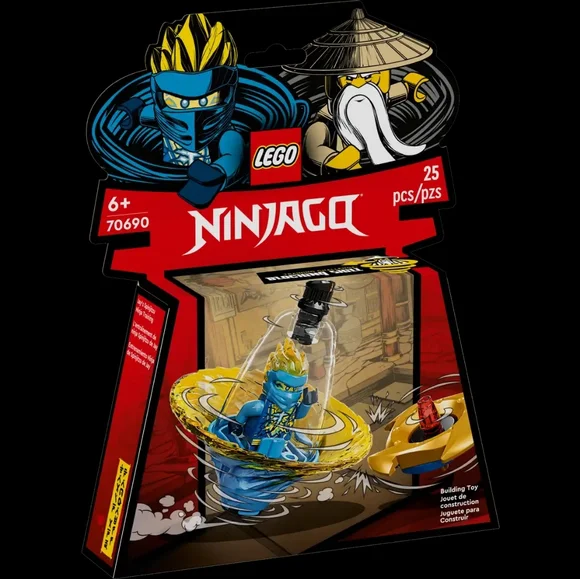 Lego Ninjago Building Toy, 25 pcs, Jay’s SpinJitzu Ninja Training - Picture 1 of 12